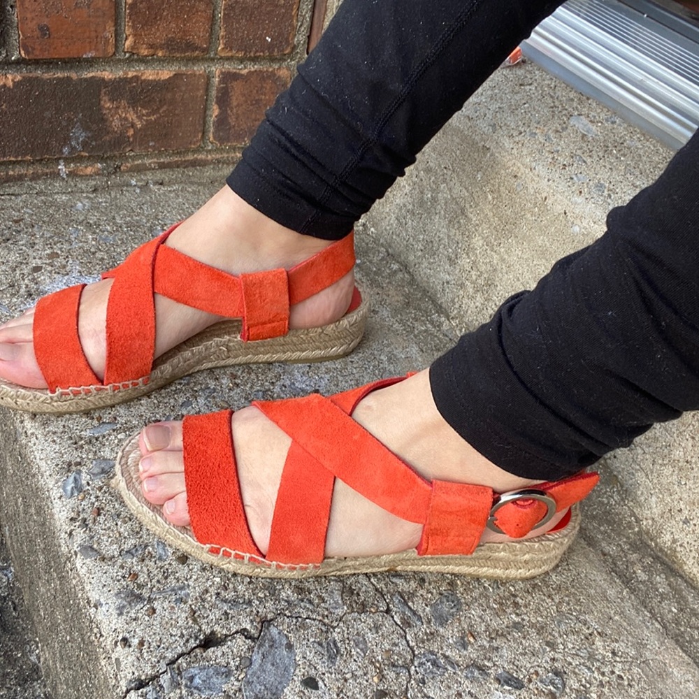 Via Spiga jute platform sandal